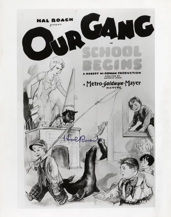 Hal Roach autograph