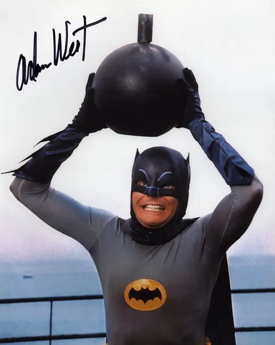 Adam West autograph