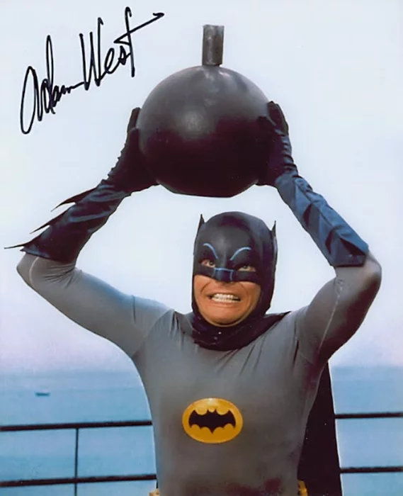 Adam West autograph