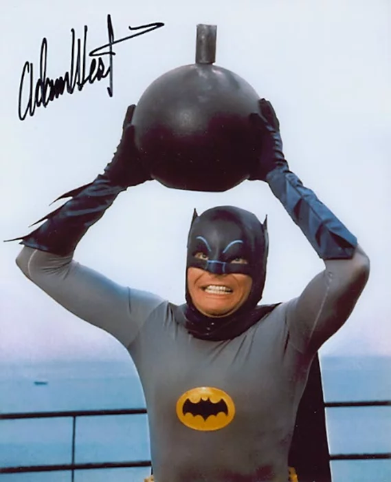 Adam West autograph
