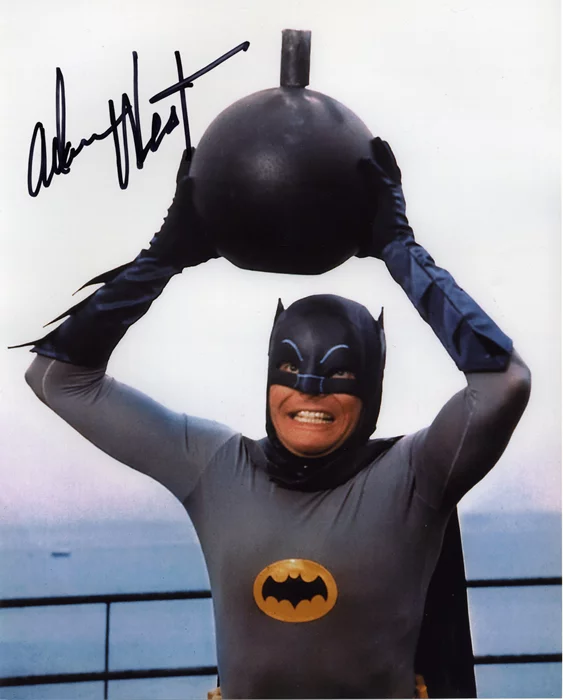 Adam West autograph
