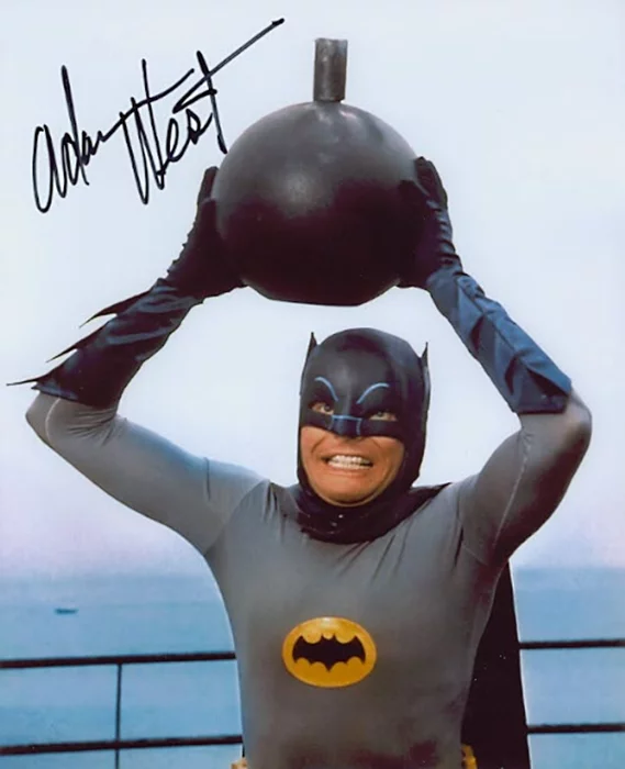 Adam West autograph