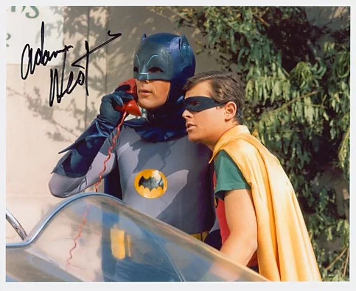 Adam West autograph
