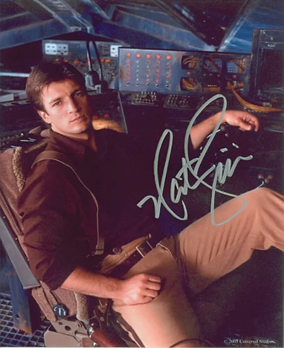 Nathan Fillion autograph