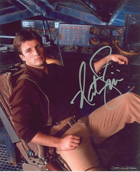 Nathan Fillion autograph