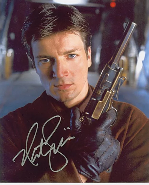 Nathan Fillion autograph