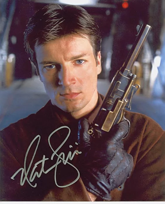 Nathan Fillion autograph