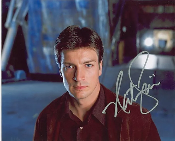 Nathan Fillion autograph