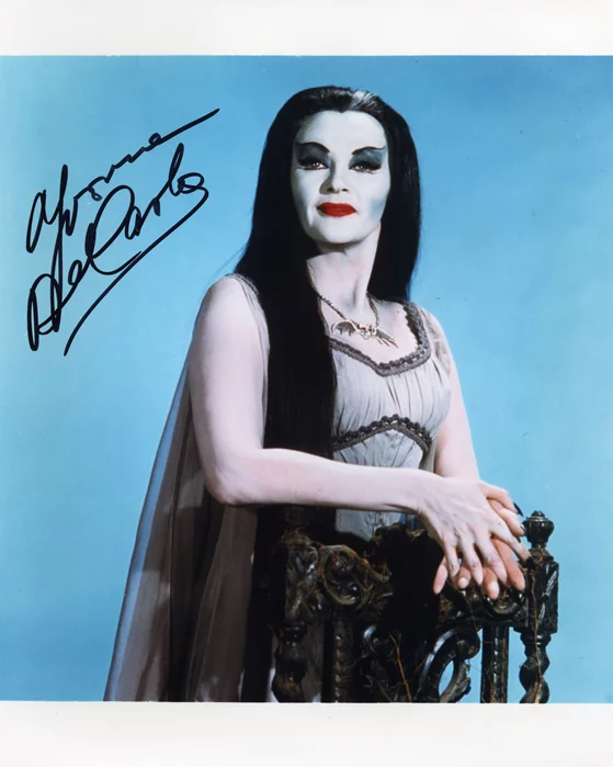 Yvonne DeCarlo autograph