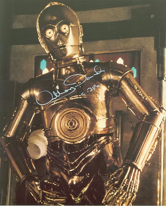 Anthony Daniels autograph