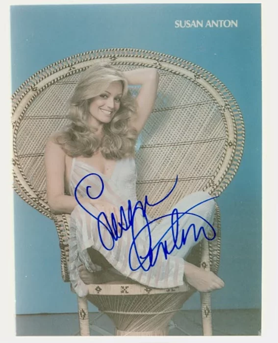 Susan Anton autograph