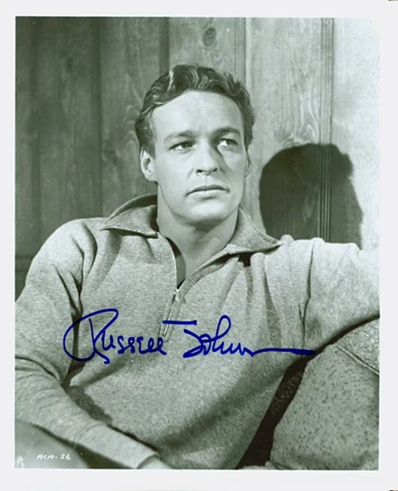 Russell Johnson autograph
