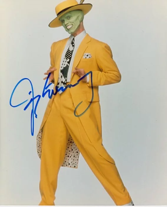 Jim Carrey autograph
