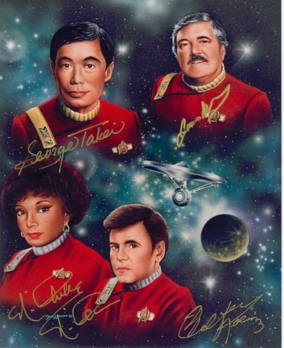 Star Trek autograph