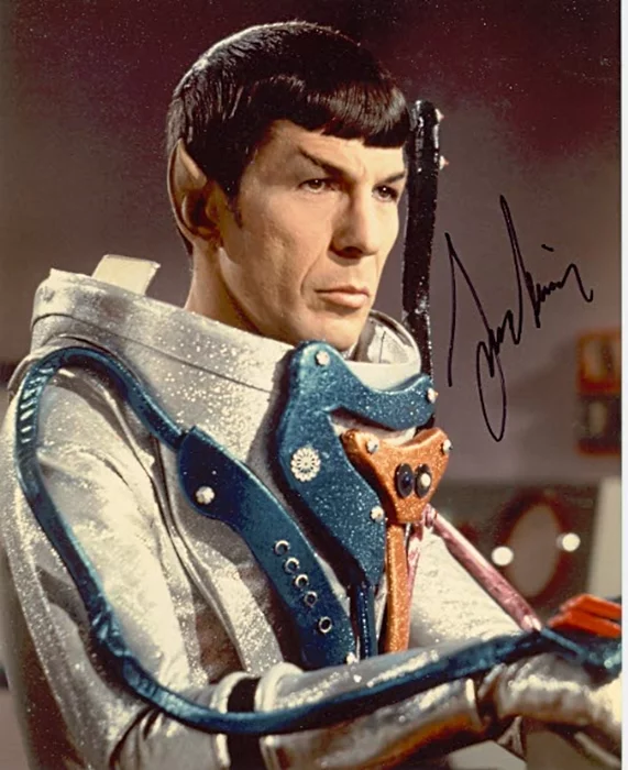 Leonard Nimoy autograph