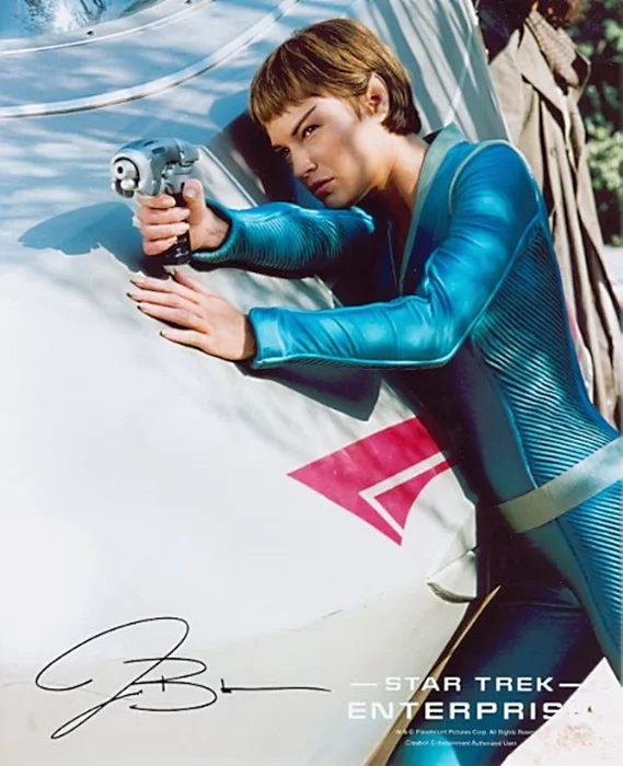 Jolene Blalock autograph