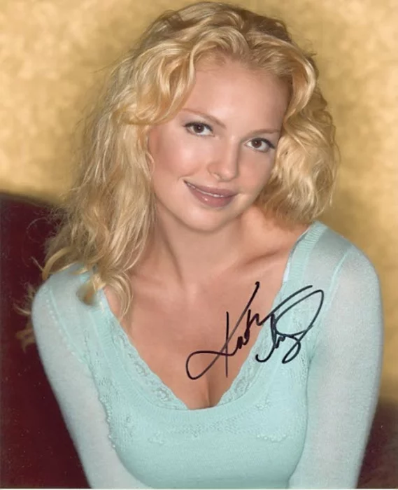 Katherine Heigl autograph