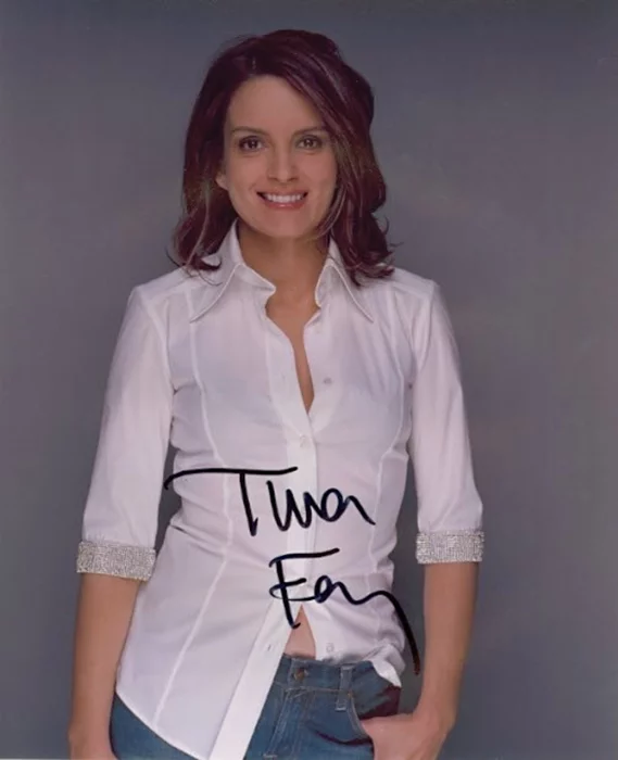 Tina Fey autograph