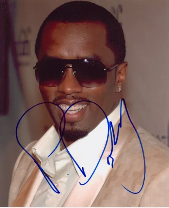 Sean 'P. Diddy' Combs autograph