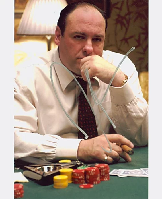 James Gandolfini autograph