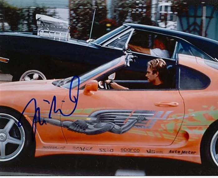 Paul Walker autograph