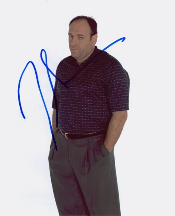 James Gandolfini autograph