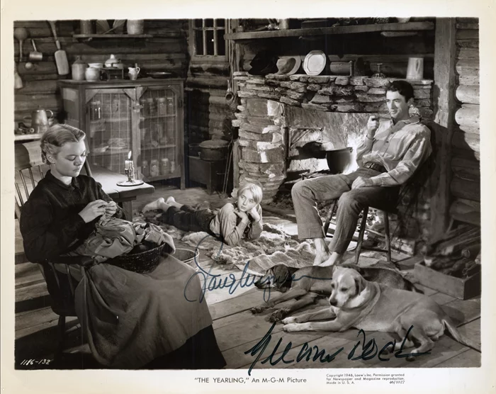 The Yearling autograph