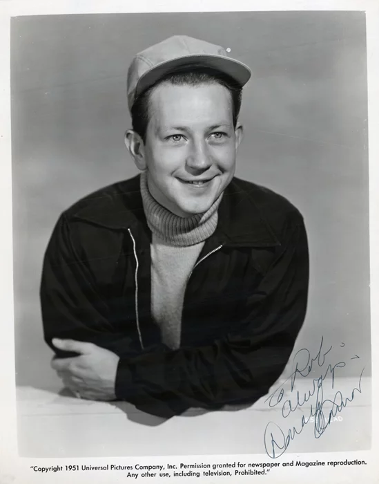 Donald O'Connor autograph