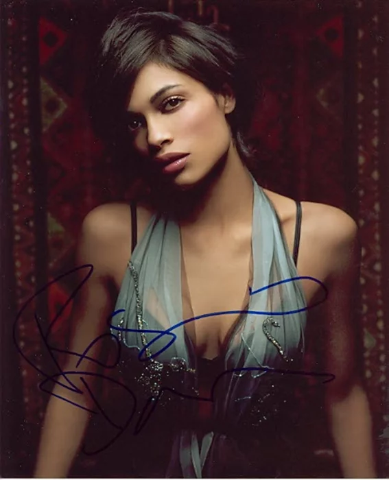 Rosario Dawson autograph