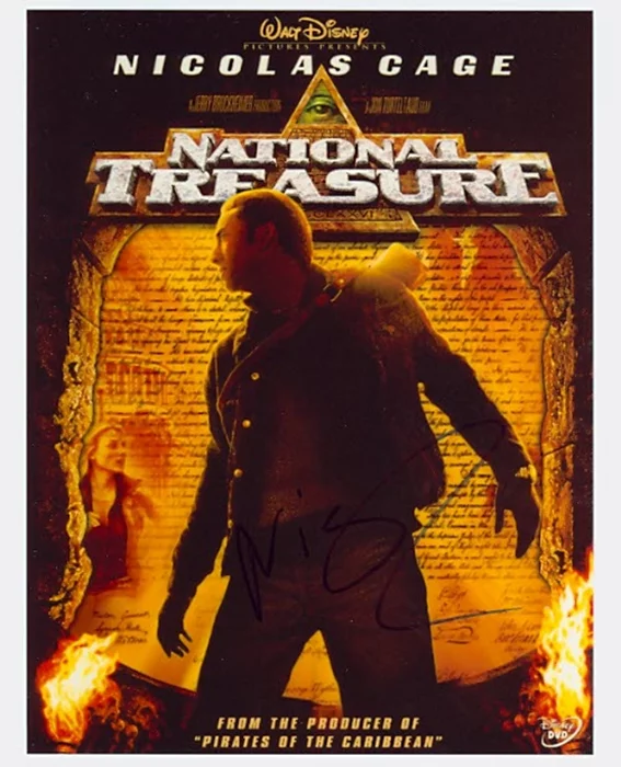 Nicolas Cage autograph