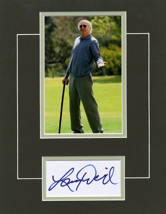 Larry David autograph