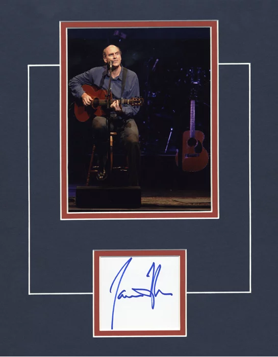 James Taylor autograph
