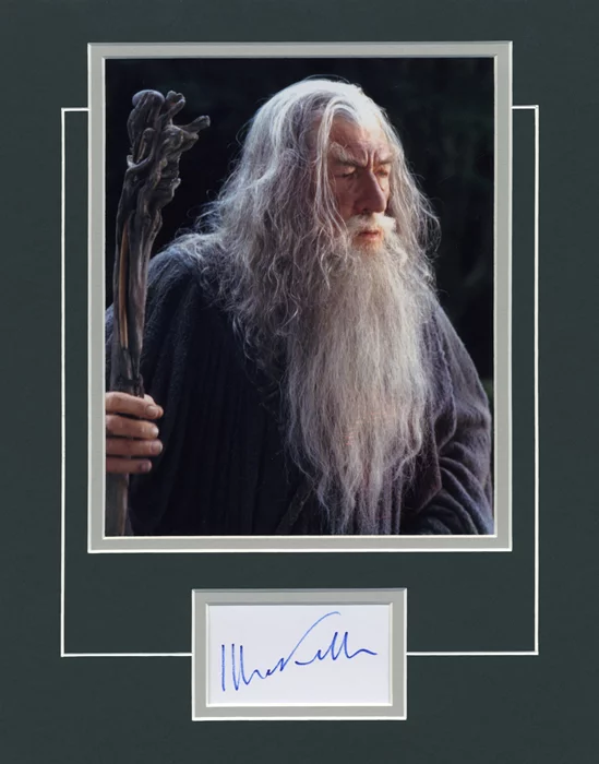Ian McKellen autograph