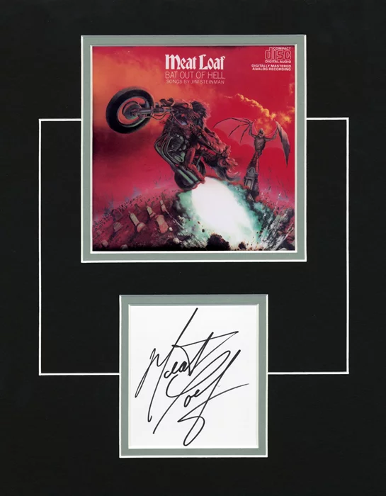 Meat Loaf autograph