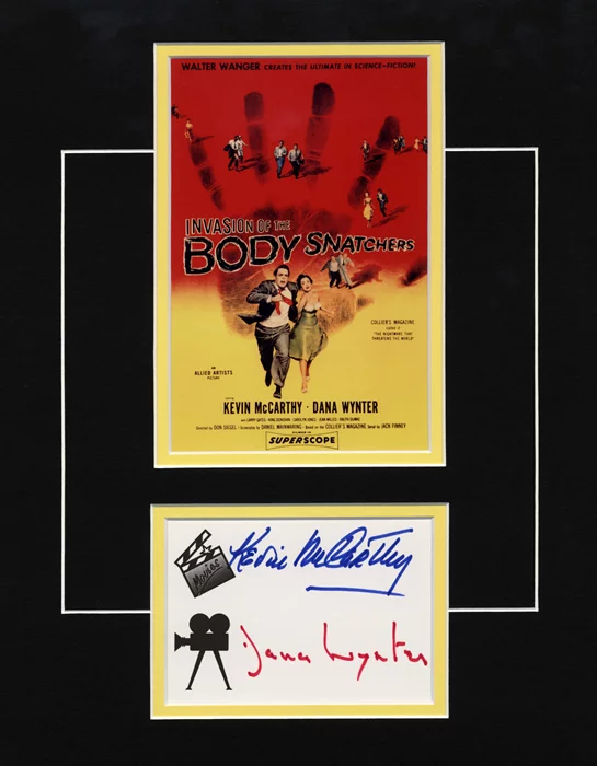 Invasion of The Body Snatchers autograph