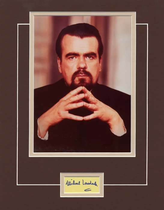 Michael Lonsdale autograph