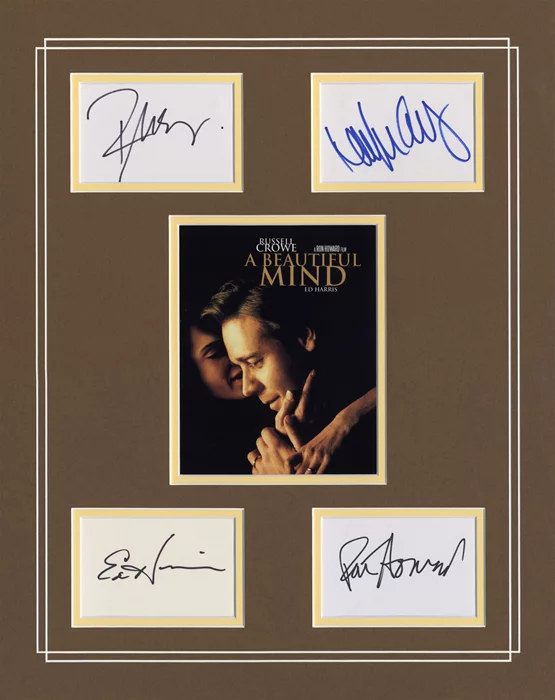 A Beautiful Mind autograph