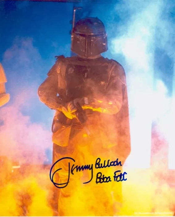 Jeremy Bulloch autograph