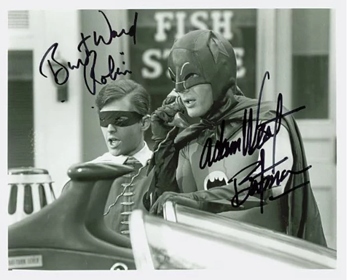Batman autograph