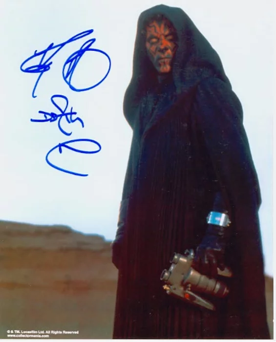 Ray Park autograph