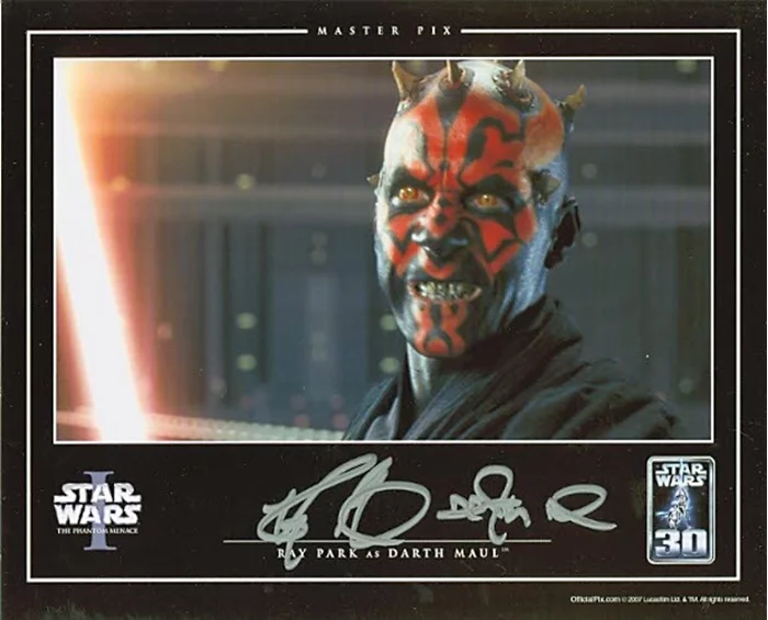 Ray Park autograph