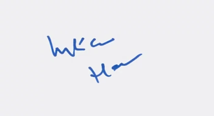 Lukas Haas autograph