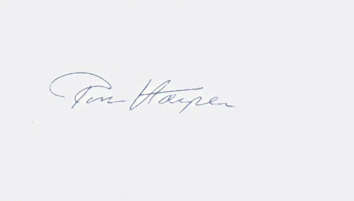 Ron Harper autograph