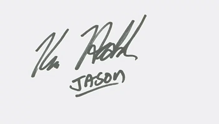 Kane Hodder autograph