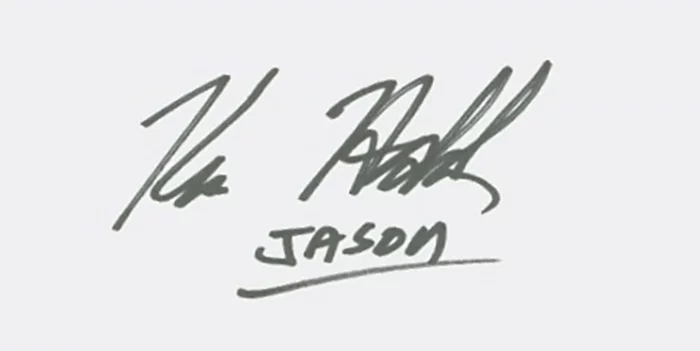 Kane Hodder autograph