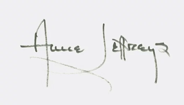 Anne Jeffreys autograph