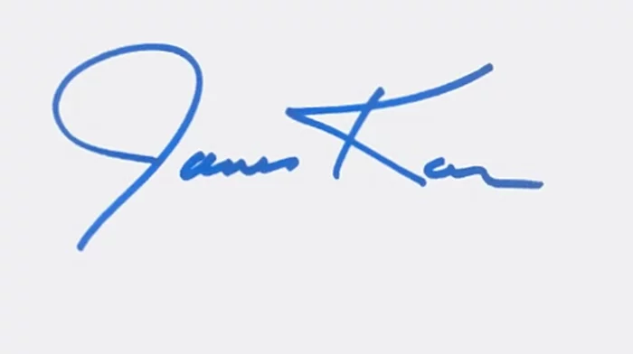 James Karen autograph