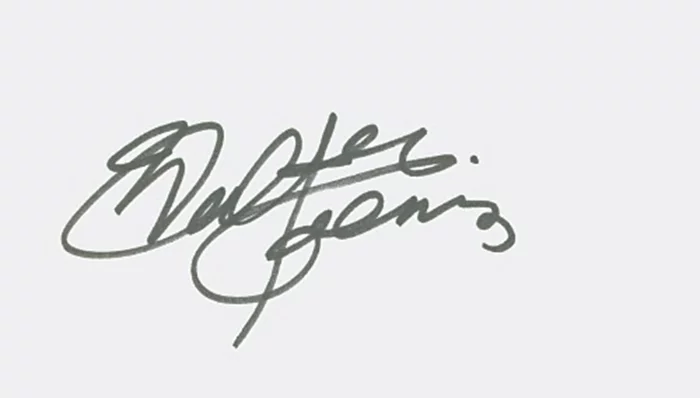 Walter Koenig autograph