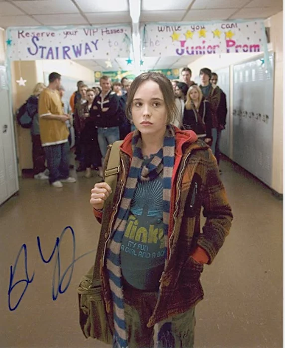Ellen Page autograph
