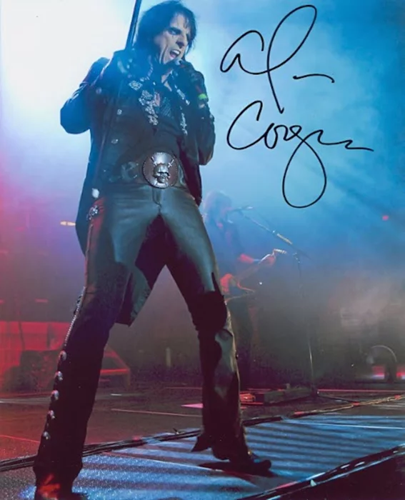 Alice Cooper autograph